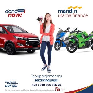 Top Up Pinjaman Take over kredit motor mobil di Mandiri Utama
